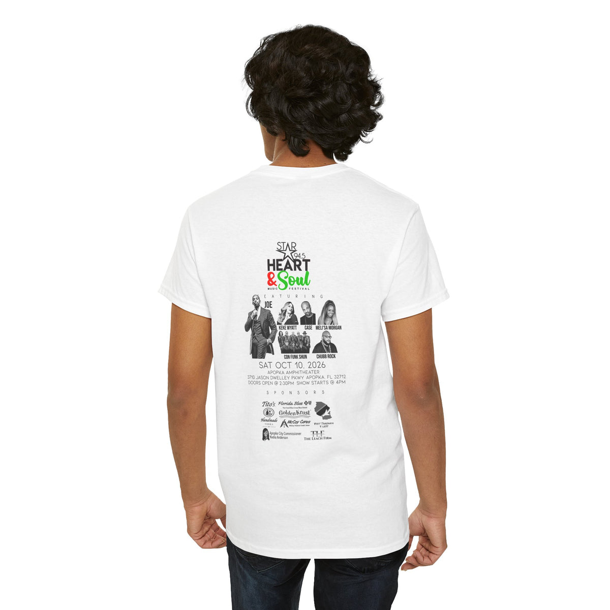 Heart & Soul Music Festival T-Shirt — STAR 94.5 2026 Concert Tee