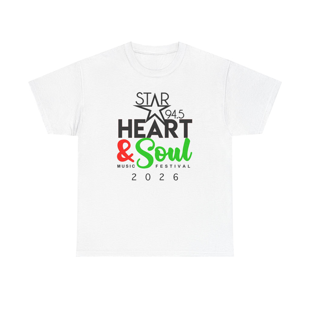 Heart & Soul Music Festival T-Shirt — STAR 94.5 2026 Concert Tee