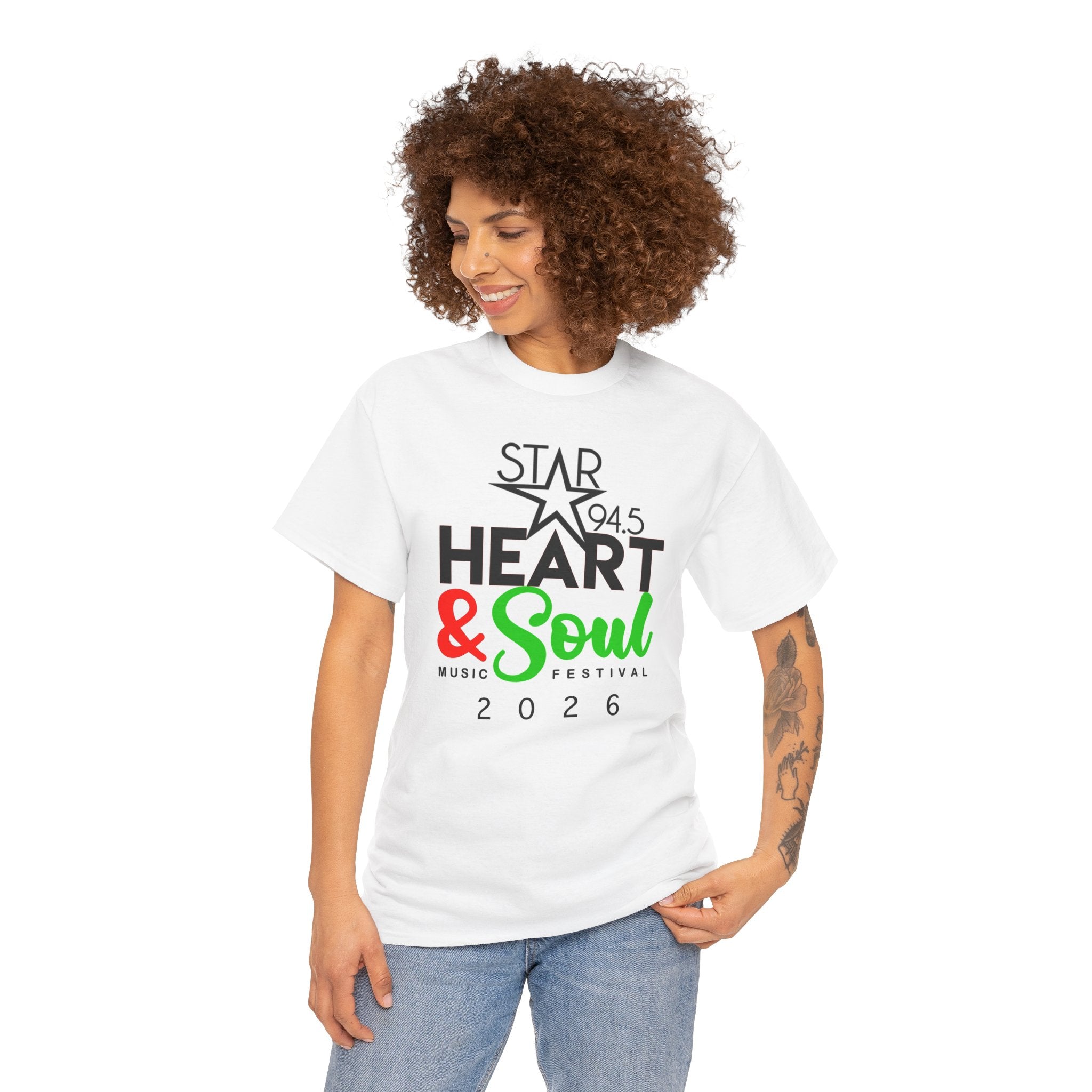 Heart & Soul Music Festival T-Shirt — STAR 94.5 2026 Concert Tee