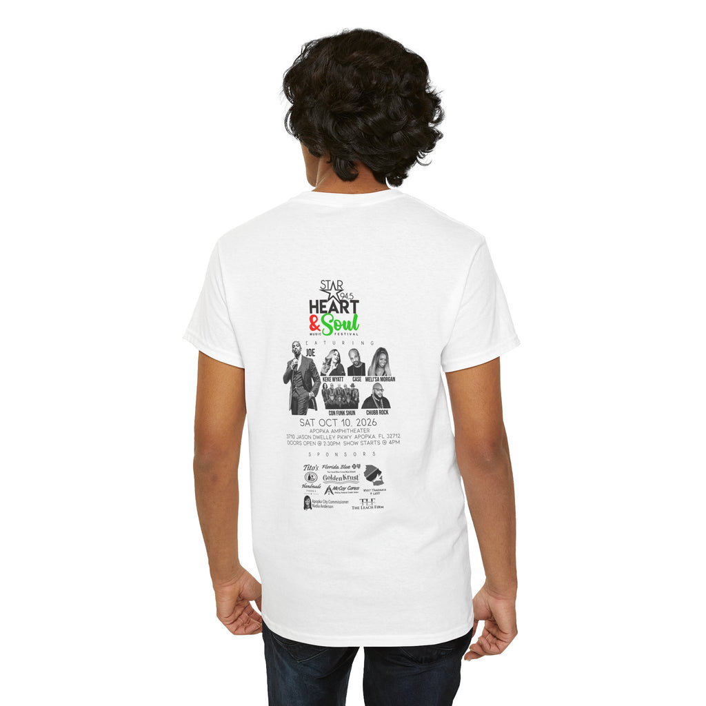 Heart & Soul Music Festival T-Shirt — STAR 94.5 2026 Concert Tee